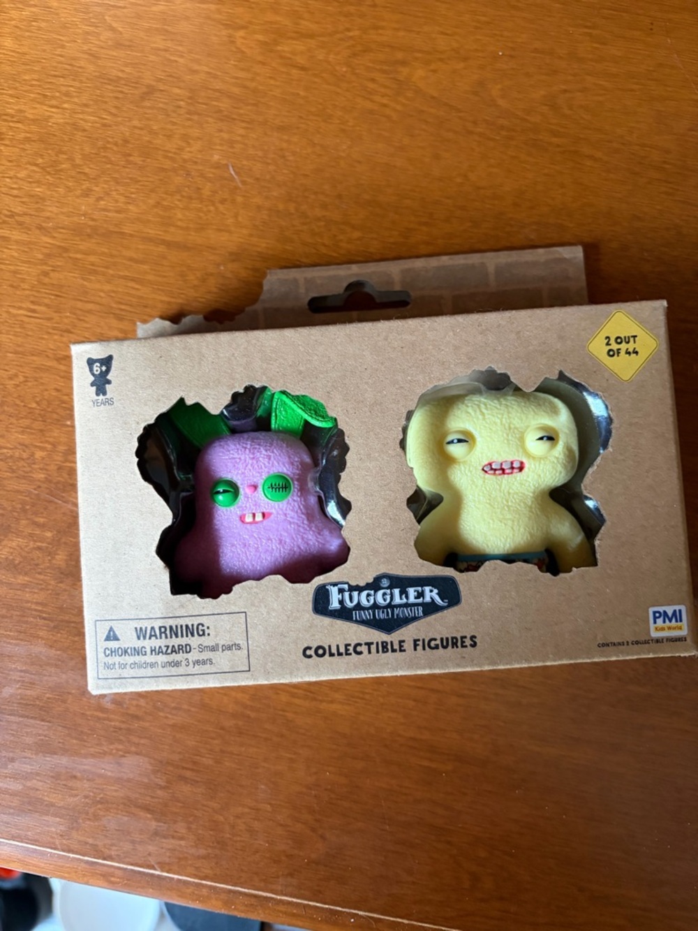 Fuggler Collectible Figures - Yellow & Pink Set